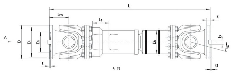 湖北多力多傳動(dòng)軸有限公司 SWC-BF型標(biāo)準(zhǔn)伸縮法蘭式萬向聯(lián)軸器.jpg