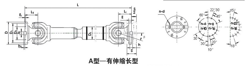 湖北多力多傳動(dòng)軸有限公司 SWP-A型－－有伸縮長(zhǎng)型萬(wàn)向聯(lián)軸器.jpg